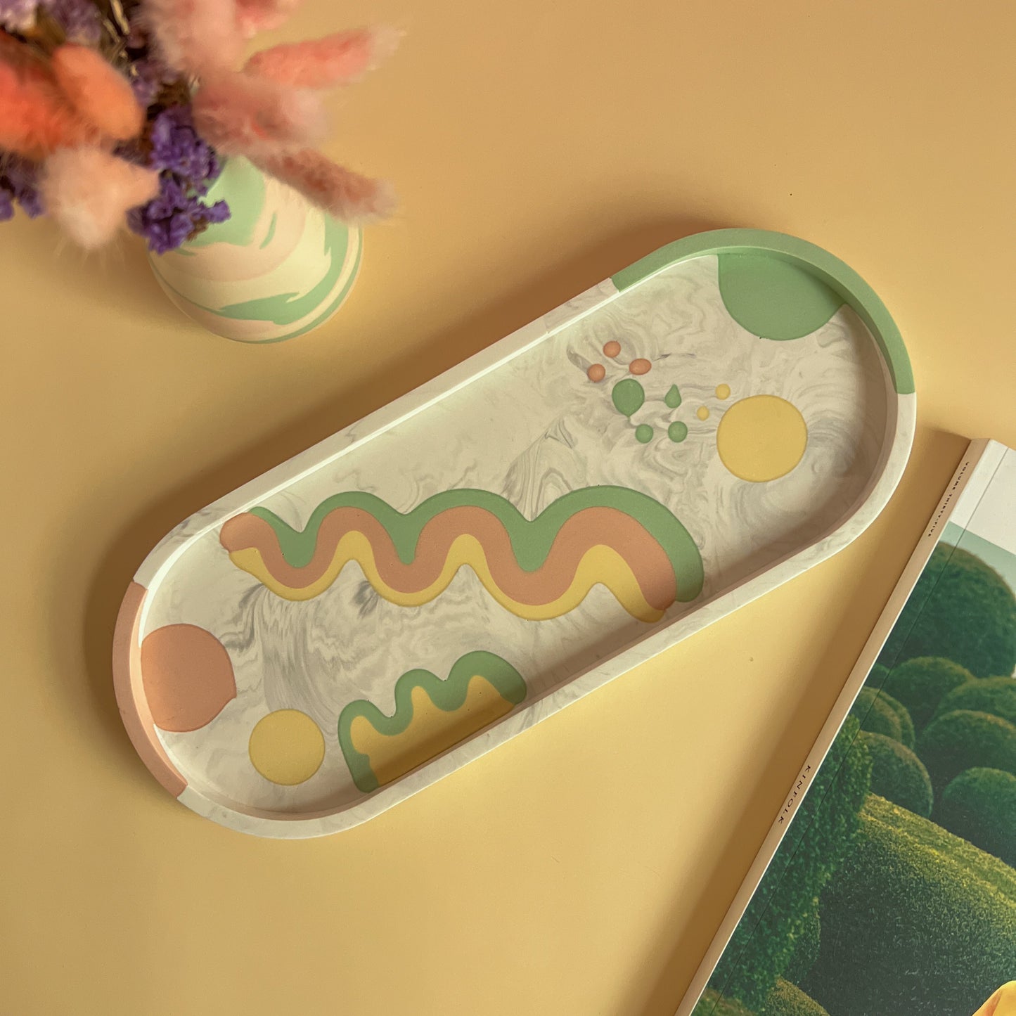 Tray OVAL (XL) “Flow”