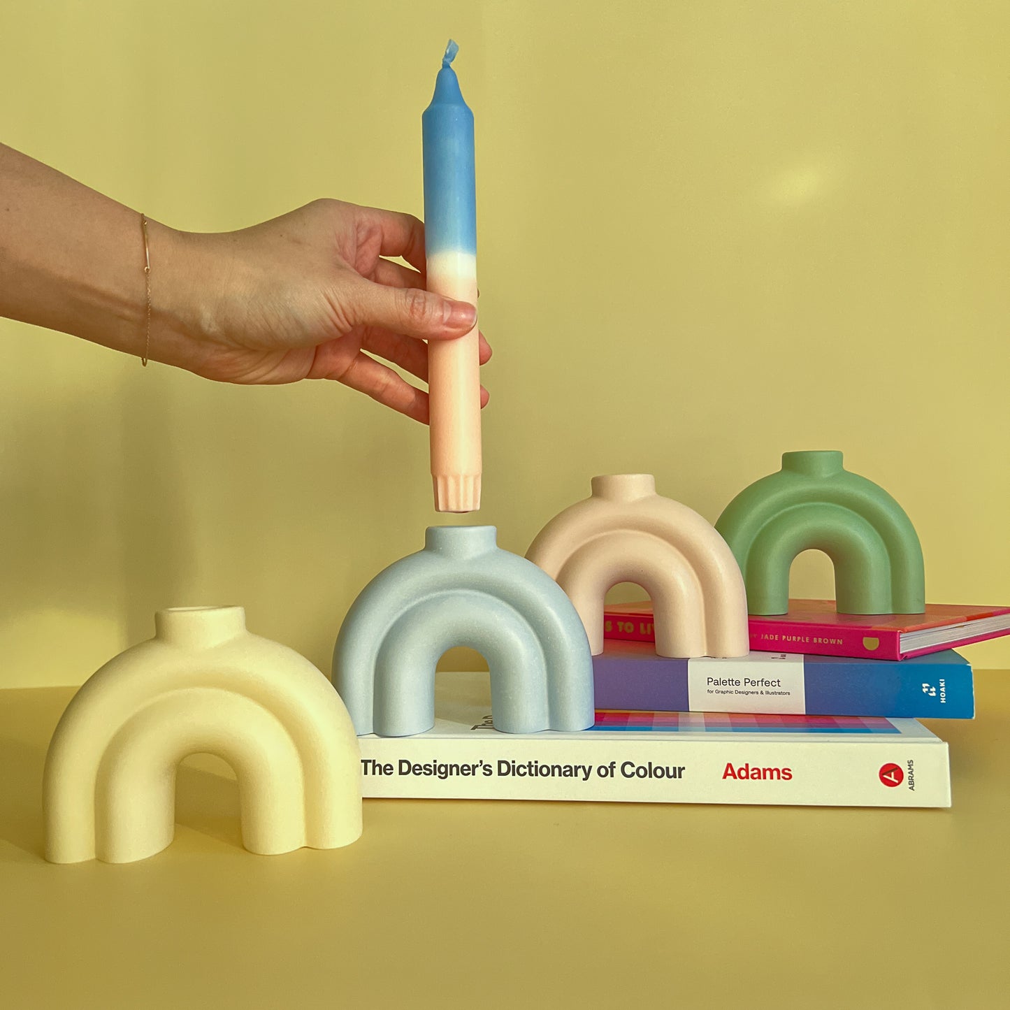 Candle Holder RAINBOW