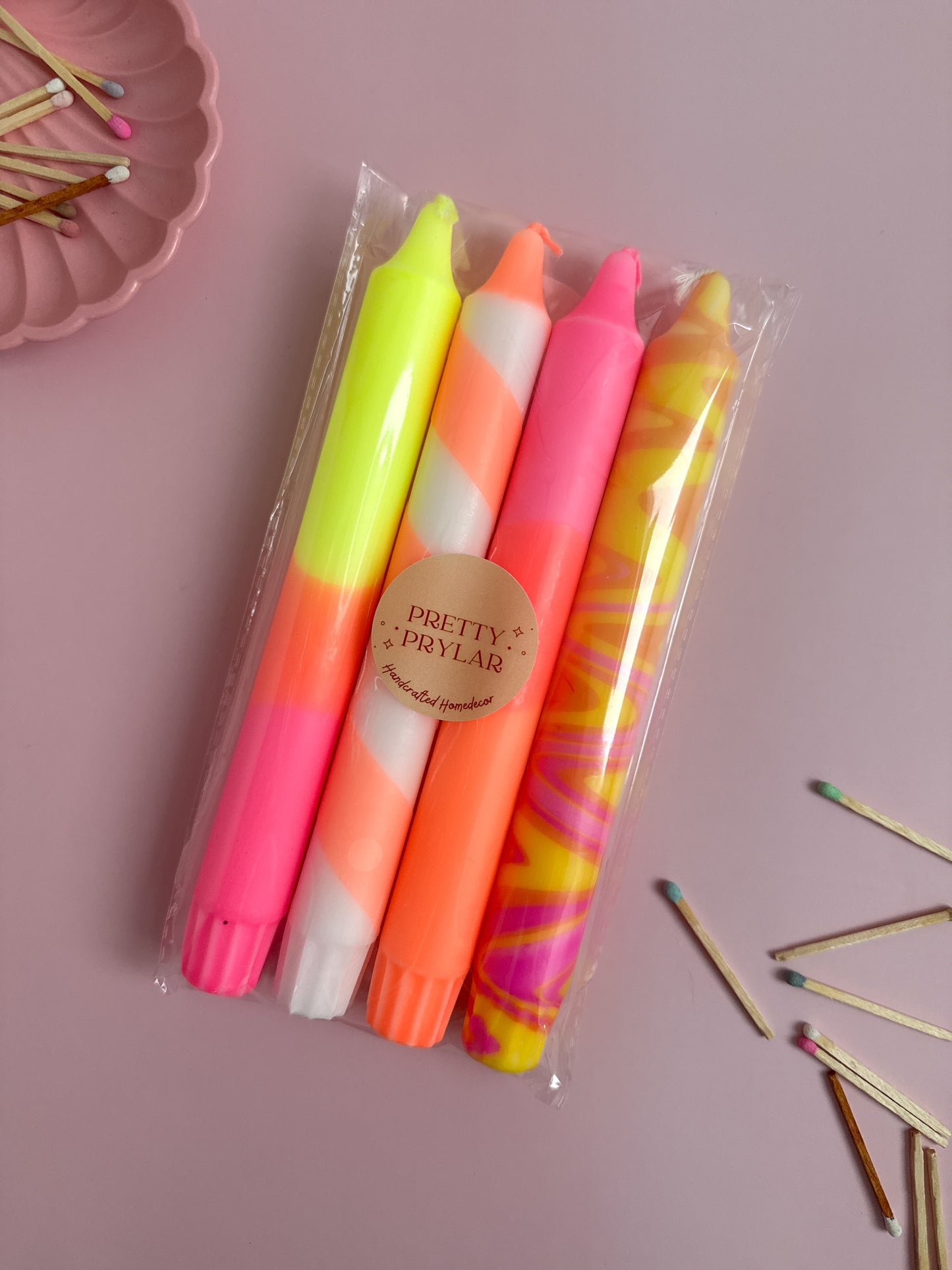 Neon Swirl Set