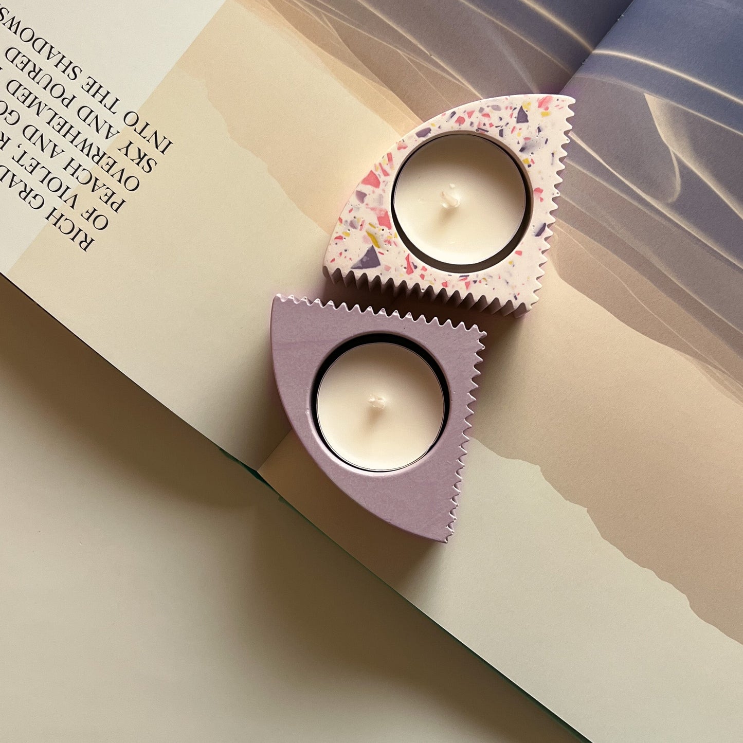 Tea Lights Holder QUARTER