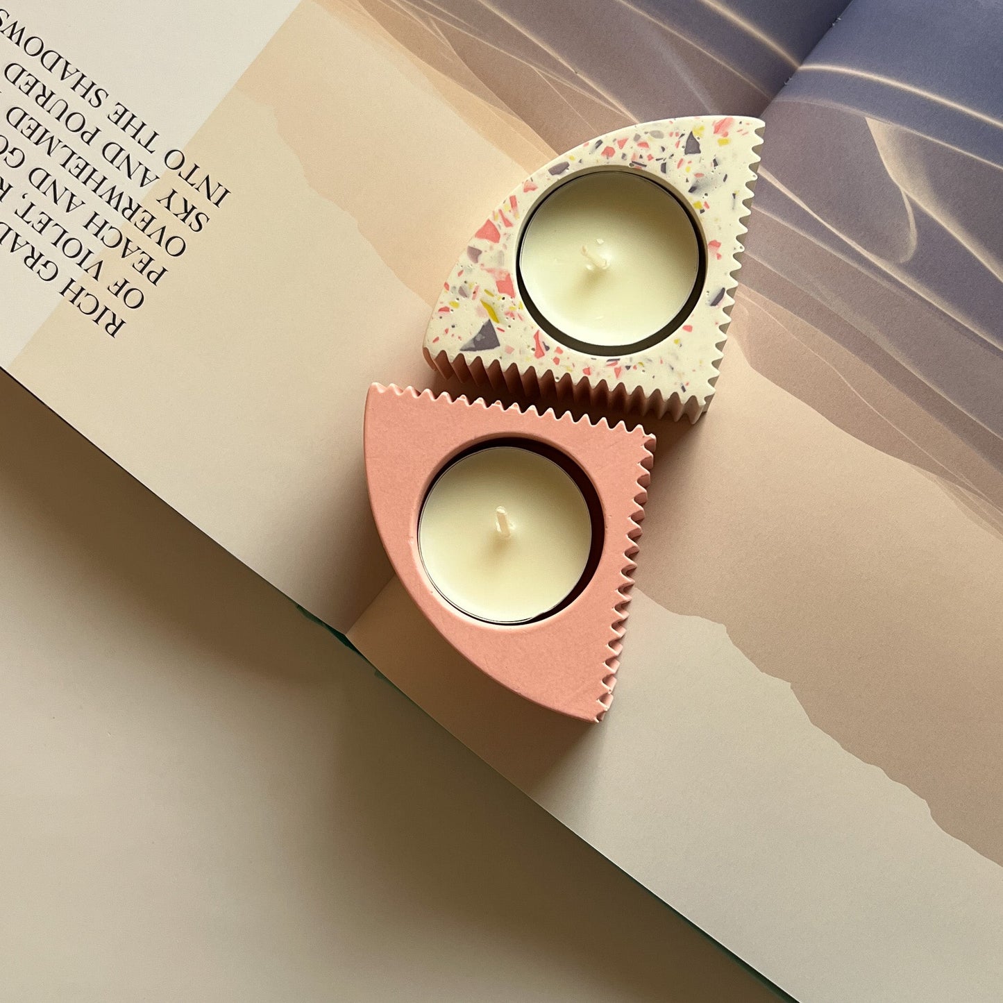 Tea Lights Holder QUARTER