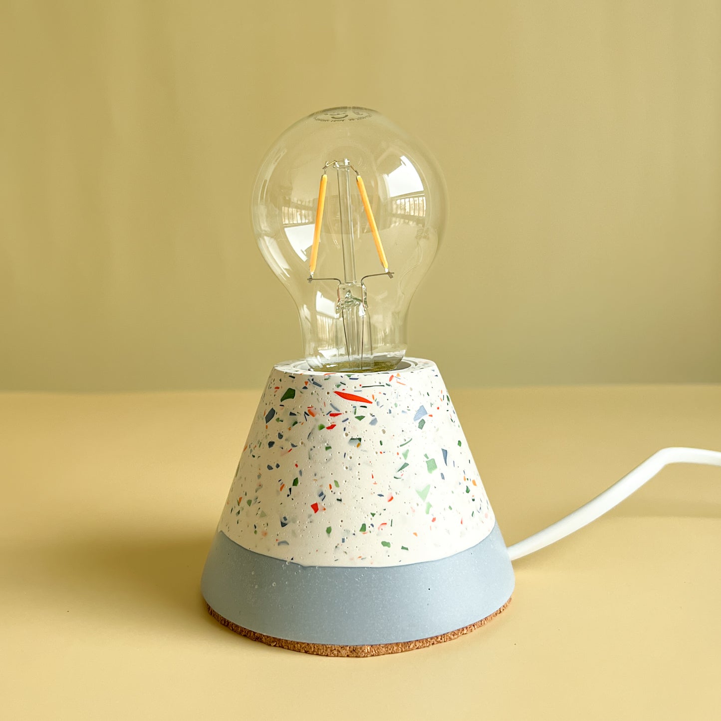 Table Lamp CONE “Terrazzo”