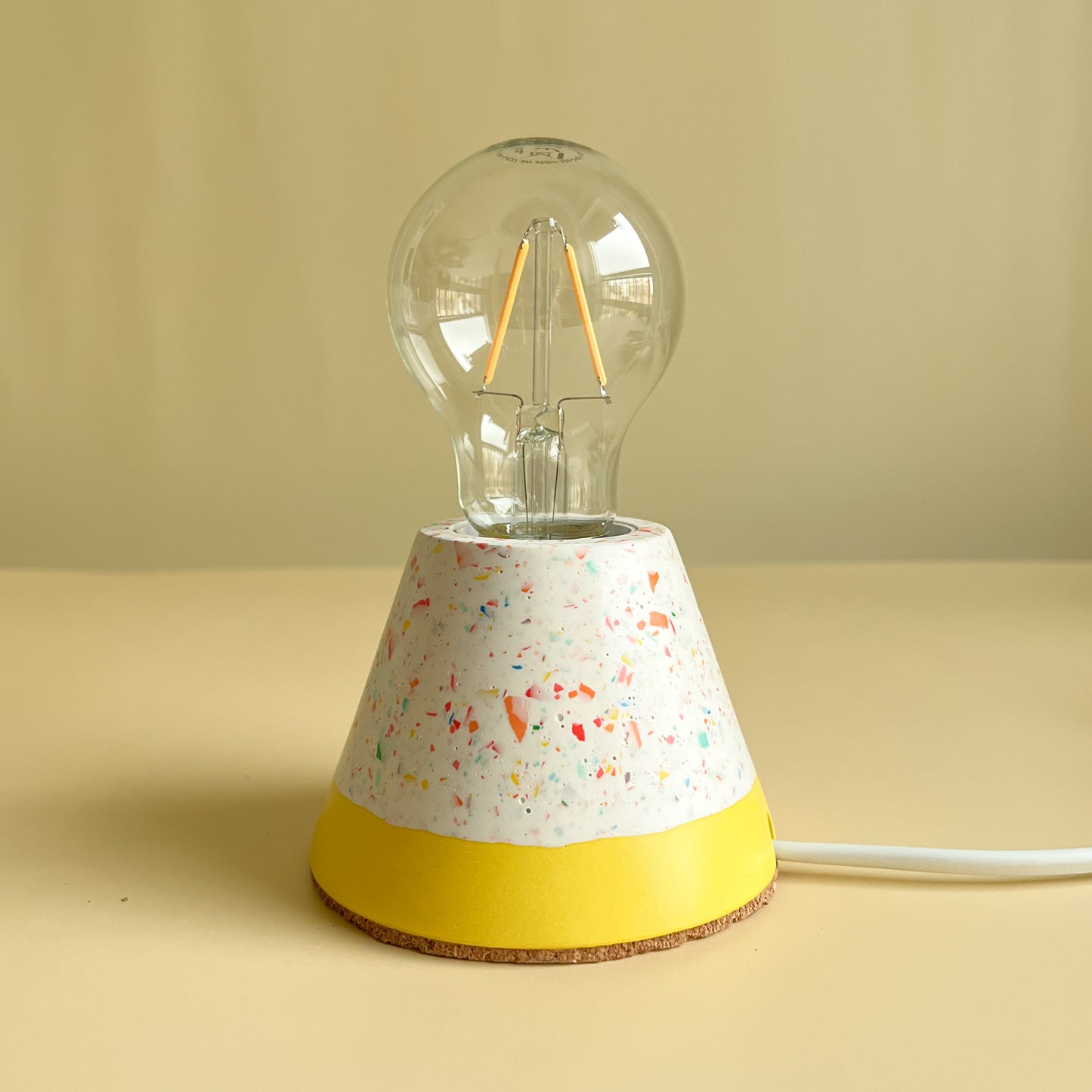 Table Lamp CONE “Terrazzo”