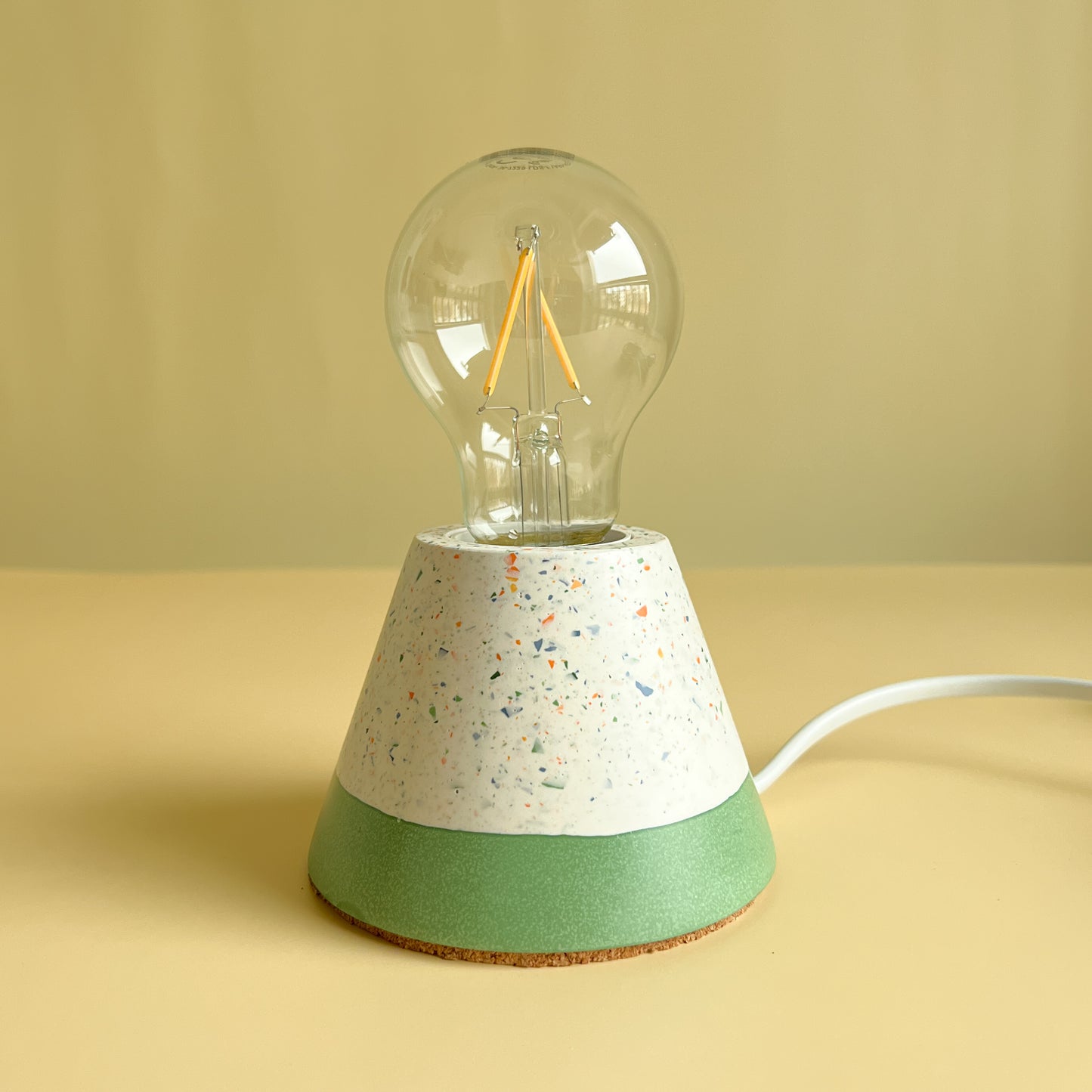 Table Lamp CONE “Terrazzo”